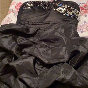 Black party dress